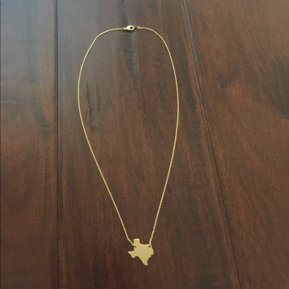 Cute Texas charm layering necklace